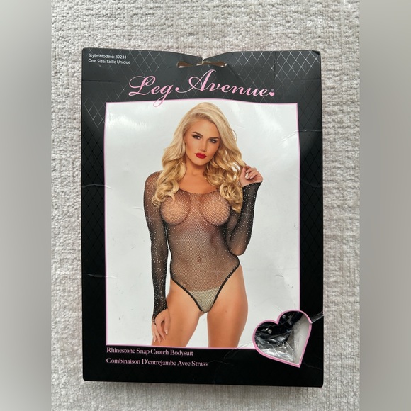 Sparkle Bright Rhinestone Teddy - Black - Picture 4 of 5